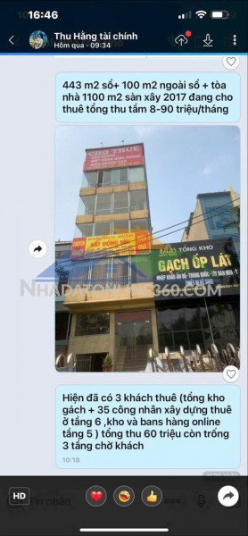 Bán mảnh đất quý hiếm duy nhất,diện tích siêu lớn,vị trí đặc biệt chỉ với giá 500tr/m2