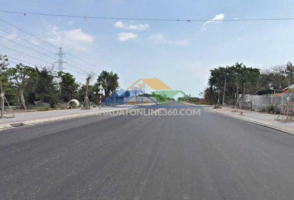 5 nền lk mặt tiền đường s p . tân phước - tp.hcm trung tâm cảng quốc tế cái mép - thị vải