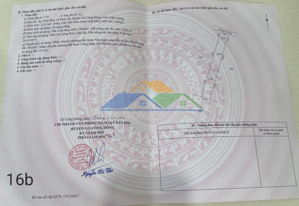 320 triệu có ngay đất vàng tại bình ân gò công đông