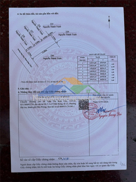 Siêu phẩm tuyến 2 đường 353 – 62,4m2 – đường nhựa 5m – giá chỉ 1,x tỷ-zalo: 0567 222 555