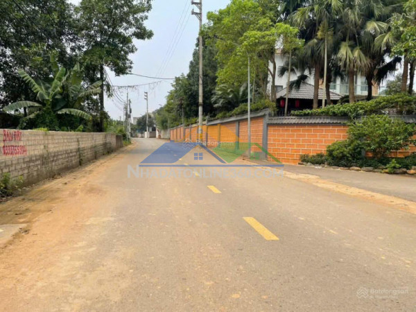 Đất view hồ, 100m2 full thổ cư, giáp khu cnc hòa lạc, ql21, cổ...