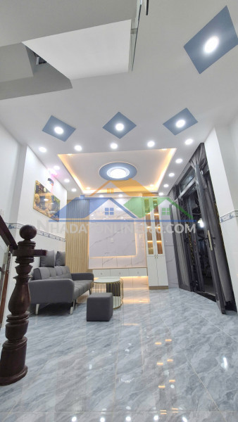 Nhà mới 2 lầu/st đúc btct hưng phú p8q8 (p.chánh hưng) full nội thất