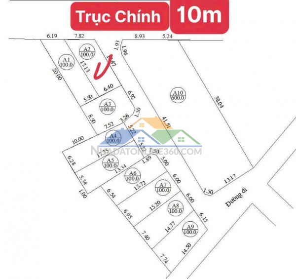 Duy nhất 1 lô góc trục chính tùng thiện – sơn tây - hà nội