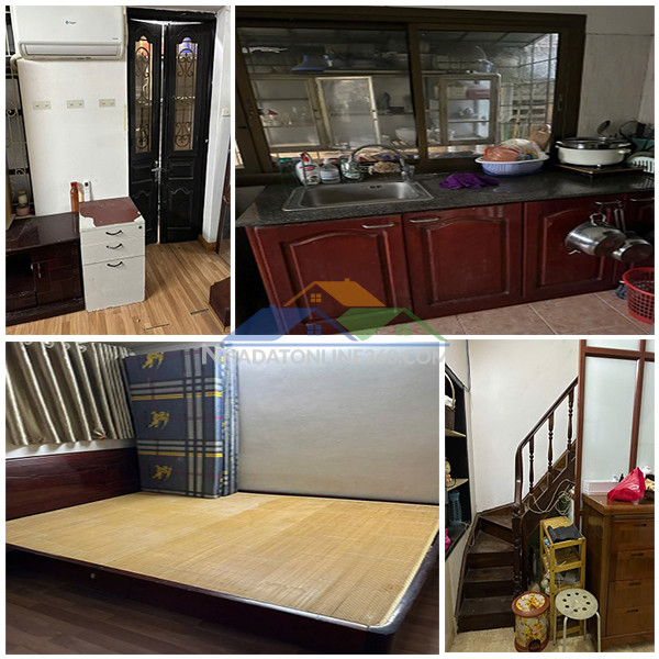 Cho thuê nhà 4 tầng,dtsd 60m2, 2 ngủ, full nội thất, giá rẻ phố thiền quang,q hai bà trưng