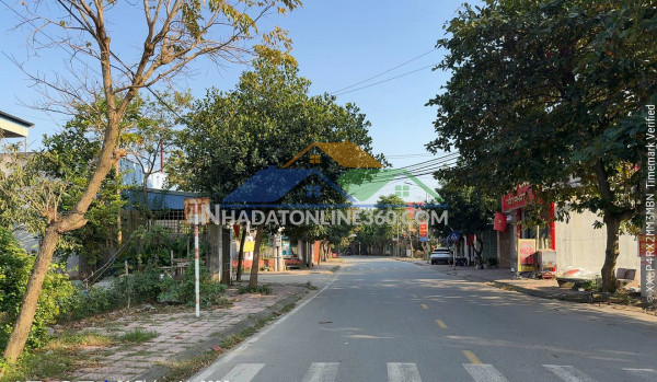 Đất mặt đường phạm văn đồng – sát đảng uỷ phường xuân hoà, phú thọ – 100m² full odt