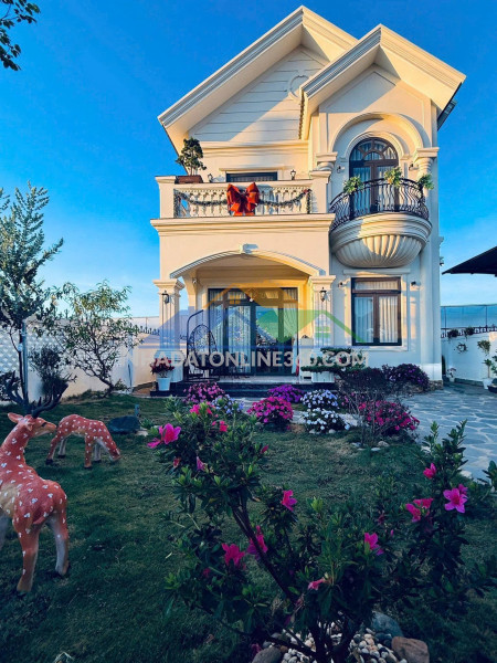 Bán villa sân vườn 4 phòng ngô tất tố, phường 8 đà lạt