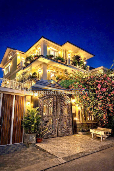 Giảm 3 tỷ - biệt thự 240m2 đặng thùy trâm - ngang 15m - 3 mặt giáp sông - 124tr/m2