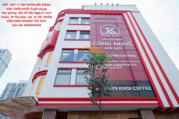 Hót  hót !!! tập đoàn bất động sản thiên khôi tuyển dụng