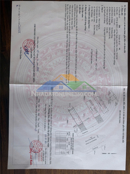 Nhà đẹp giá tốt – cần bán mt tô ký – xã tân xuân, huyện hóc môn, tp.hcm