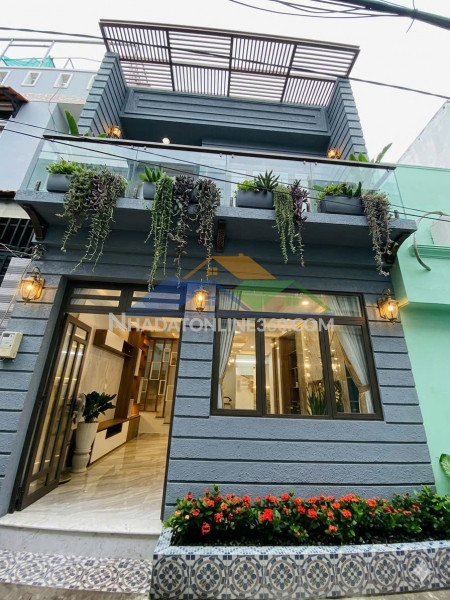 Giá 4.x tỷ- sổ riêng- nhà mới dt 5x10- có phòng tầng trệt – huỳnh tấn phát– kdc hiện hữu, hoàn công đủ.