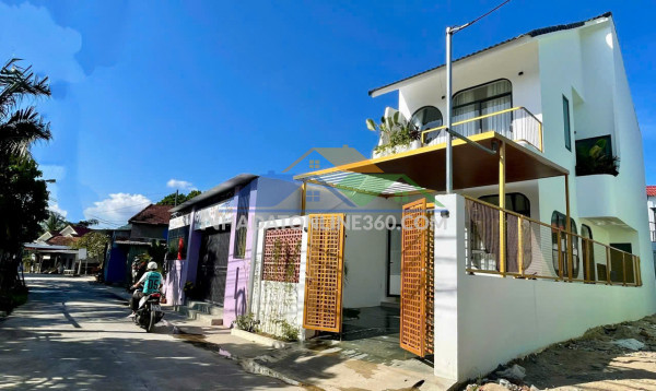 Bán nhà mới tinh có sân ô tô khu bắc nha trang - đường 6m (qh 10m) - diện tích 104m2 - bao sang tên