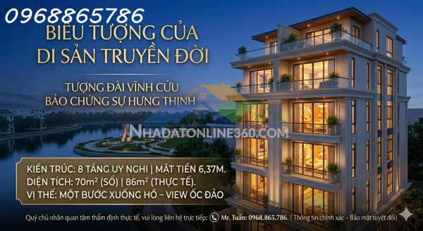 Áp hồ cận thủy - bảo vật di sản truyền đời