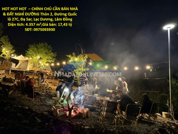 Hot hot hot  – chính chủ cần bán nhà & đất nghỉ dưỡng thôn 2,...