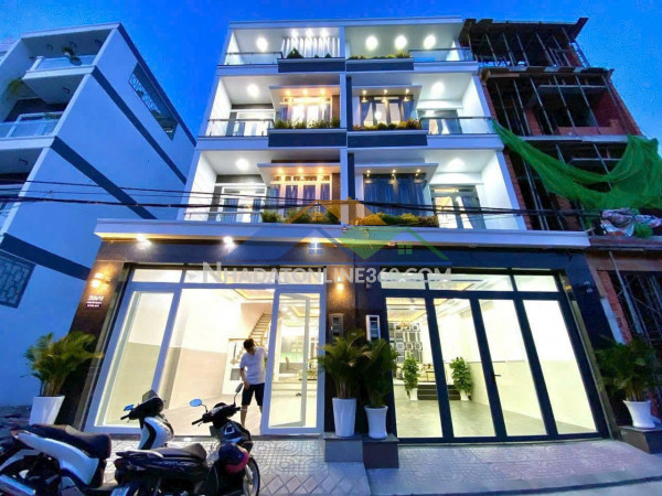 Bán nhà mặt tiền hẻm huỳnh tấn phát 5x20 chỉ 7 tỷ 5