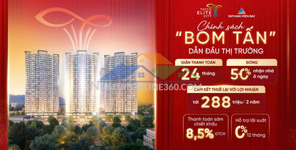 Tecco elite city tung chính sách “bom tấn” dẫn đầu thị trường