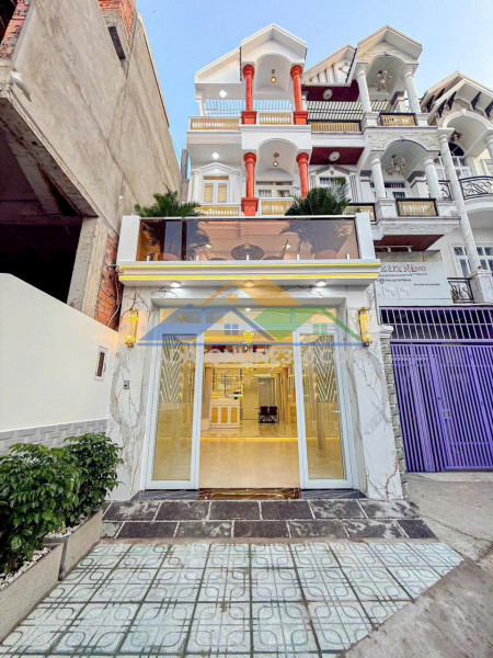 Nhà hẻm xe hơi, huỳnh thị đồng, 4x19m, 5 tầng, nội thất xịn xò