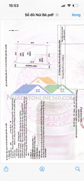 Đất đẹp - giá tốt - cần bán nhanh đất phân lô vị trí đắc địa tại tại xã xuân mai, tp hà nội