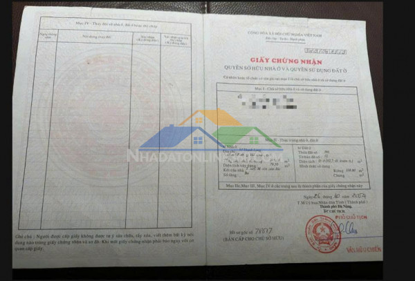 Siêu phẩm nhà mặt tiền thanh long hải châu đà nẵng