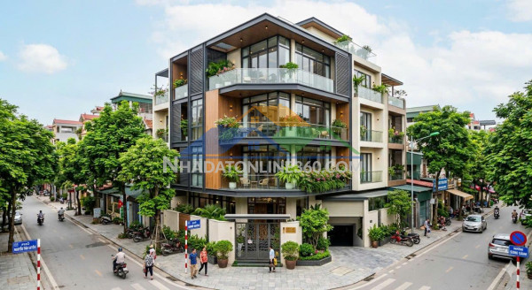 Bán biệt thự làng việt kiều châu lô góc 130m2 mặt tiền 28m ô chờ thang máy - kinh doanh 30 tỷ