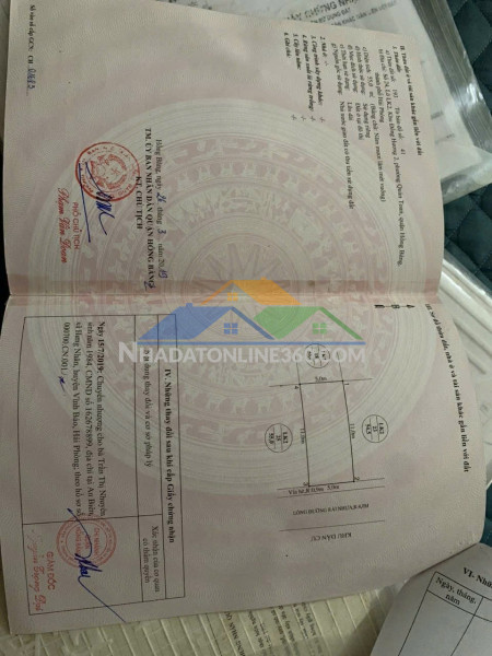 Đầu tư là sinh lời - chính chủ  bán  lô lk2, khu đống hương 2, p. quán toan, hồng bàng, hải phòng