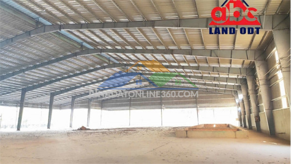 Xn195 cho thuê xưởng sản xuất khung thép tiền chế, trống xưởng sẵn sàn bàn giao liền