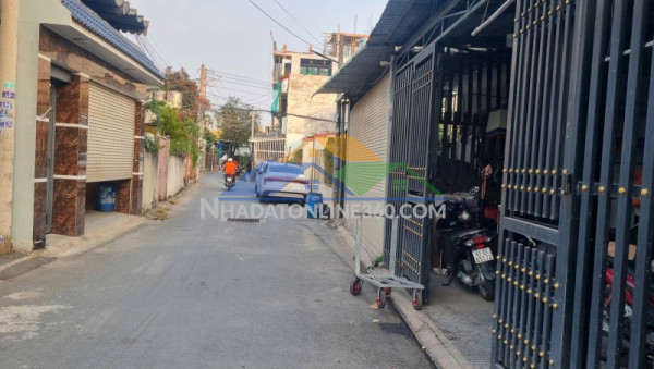 Bán dãy trọ ngay đhqg tphcm,chỉ tính giá đất,shr đường 2 ô...