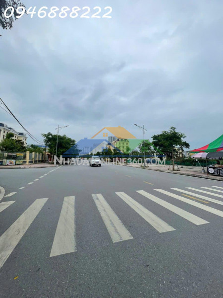 Bán đất mặt đường đối diện aeon mall lê chân - đường 25m cực đepj