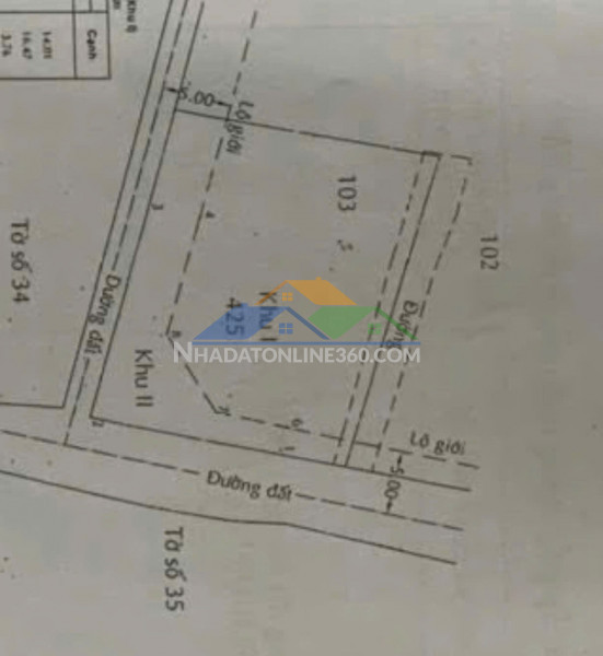 Lô góc 2 mặt tiền – ngang 17m – kd đỉnh – dưới 8.2 tỷ x.đông thạnh