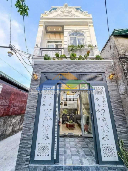 Nhà trệt lầu mới đẹp - full nội thất - góc 2 mặt tiền hẻm 553 đường 30.4 - gần chợ da liễu