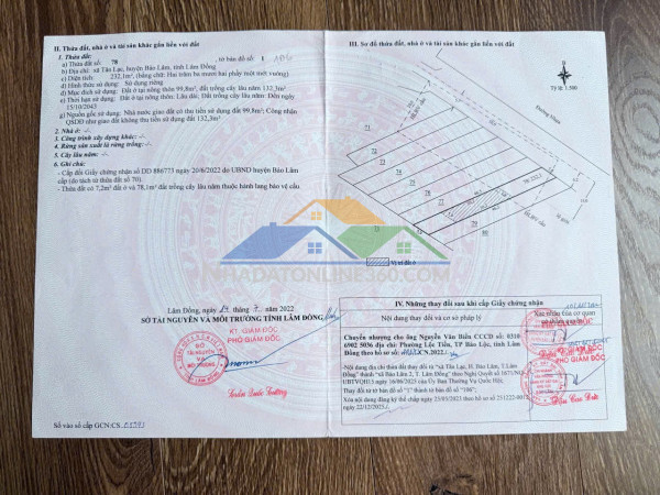 Đất đẹp- giá tốt chính chủ cần bán nhanh lô đất tiềm năng tại huyện bảo lâm, tỉnh lâm đồng