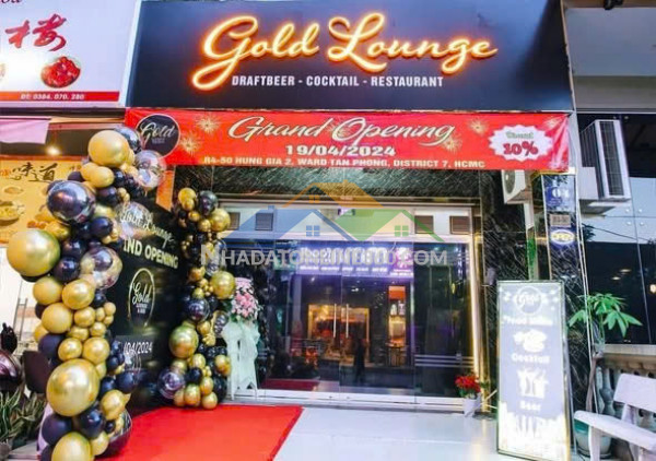 Cần sang quán bar giá hot trong tháng 650tr gold lounge phú mỹ hưng