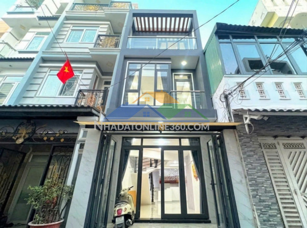 Giảm 230 triệu- giá 5. x tỷ- quận 7- gần chợ tân mỹ- nhà mới 3 tầng- dt 44m2- sổ riêng.