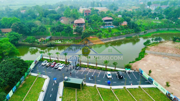 ???? đất view hồ hòa lạc – 100m² full thổ cư – sổ đỏ trao tay