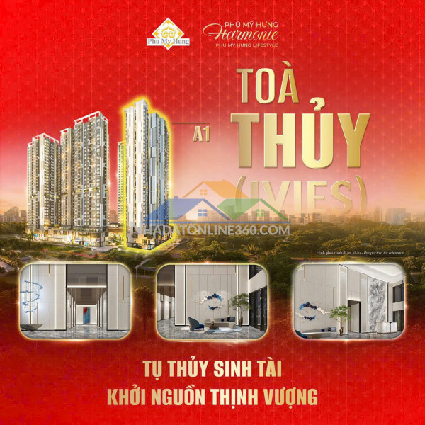 Căn hộ harmonie phú mỹ hưng bàn giao cao cấp chỉ từ 2.1 tỷ/căn