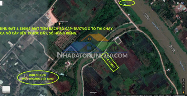 Bán đất view sông – vị trí đẹp tại củ chi