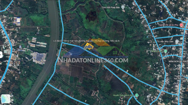 Bán đất ven sông sài gòn – an nhơn tây, tp.hcm