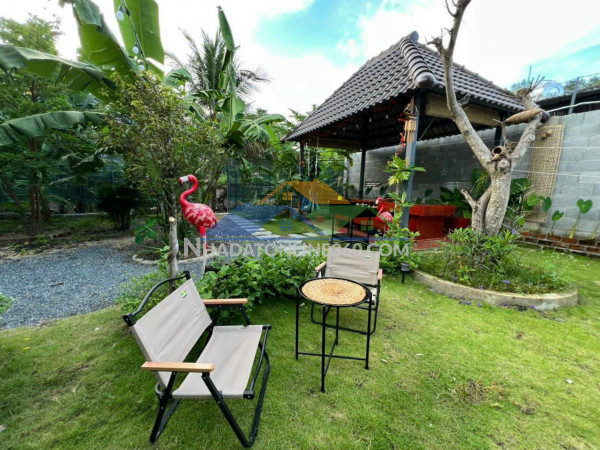 Nhà vườn sinh thái gần sân gold diamond bay nha trang