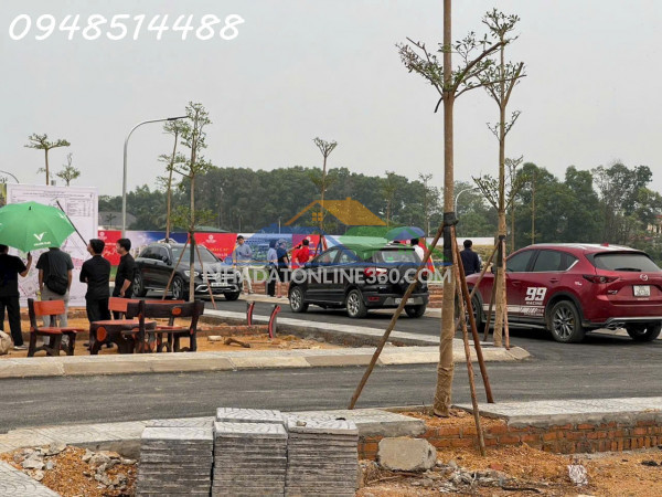 Hàng vip - lô đất làn 2 quốc lộ 21a chuẩn bị mở rộng 80m - sát dự án đấu giá chuẩn bị đấu