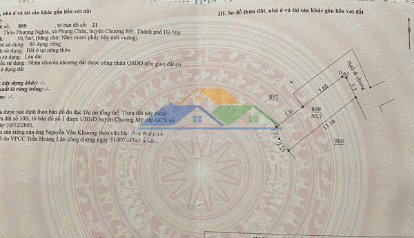 Bán đất thổ cư tại la tinh, an khánh, hà nội. sẵn sổ đỏ, pháp lý chuẩn. giá 105tr/m2