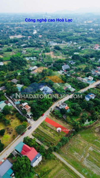 Đất kinh doanh vị trí vàng đồng trạng, hoà lạc - chỉ 36tr/m²