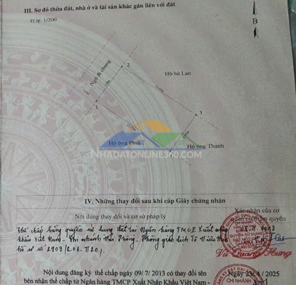 Bán đất tặng nhà ngõ nam pháp 1, gia viên, ngô quyền  gần marie...