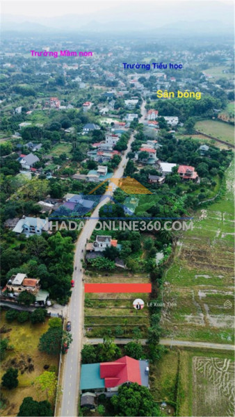 ???? hàng tuyển lô góc 100m2 - sát quốc lộ 21 - cận kề đô thị hòa lạc ????