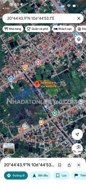 [1,85 tỷ] lô đất đẹp tại tổ dân phố nguyễn huệ nam đồ sơn zalo 0567 222 555