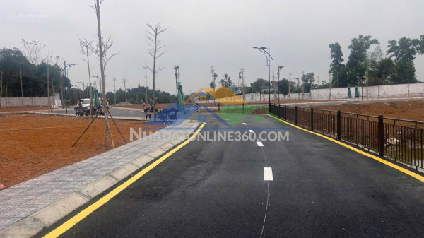 Siêu hiếm lô góc 2 mặt tiền view hồ đồng trạng gần đhqg, dt 102,5m2 full thổ cư, sẵn sổ