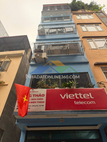 Cho thuê nhà 6 tầng mặt phố đê la thành nhỏ hợp làm công ty,...