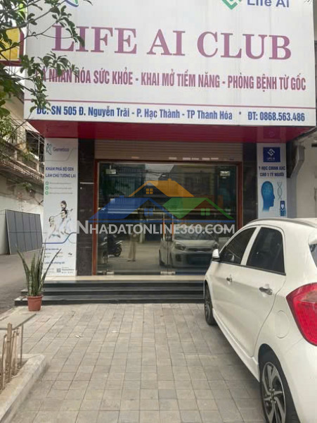 Chính chủ cho thuê nhà mặt đường , trung tâm tp. thanh hoá