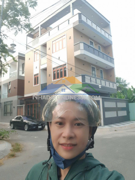 Nhà phố 4tầng- xe tải vivu - 86m2- ngang to nở 7.1m- căn góc cực đẹp- kdc anh tuấn- 9ty hơn