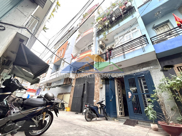 Bán nhà đ.số- mặt tiền xe hơi đậu cửa- nhà đẹp vào ở ngay- thông ra khánh hội - hoàng diệu- nguyễn tất thành.