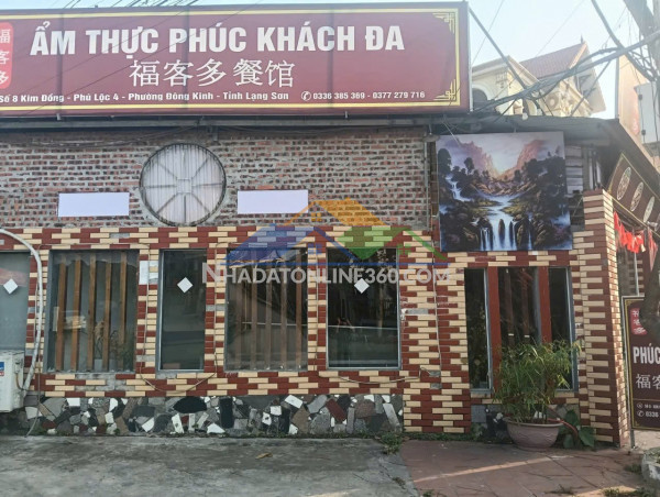Hot hot –chính chủ cần sang nhượng mặt bằng –số 8 kim đồng, phú lộc 4, p.đông kinh, tp lạng sơn