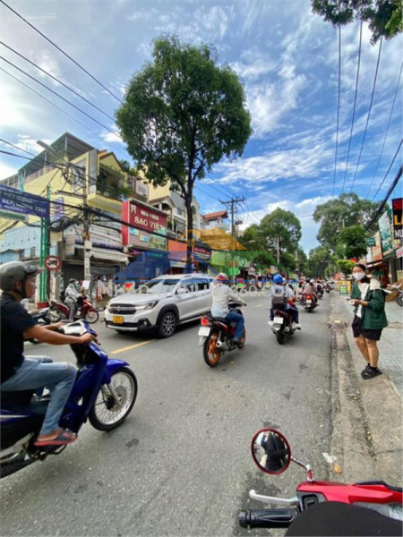 Mặt tiền lê văn thọ p11 ngay cv làng hoa. nhà 3 tầng dt 4x24m. hđt 27tr/th. giá 15,5 tỷ (tl)